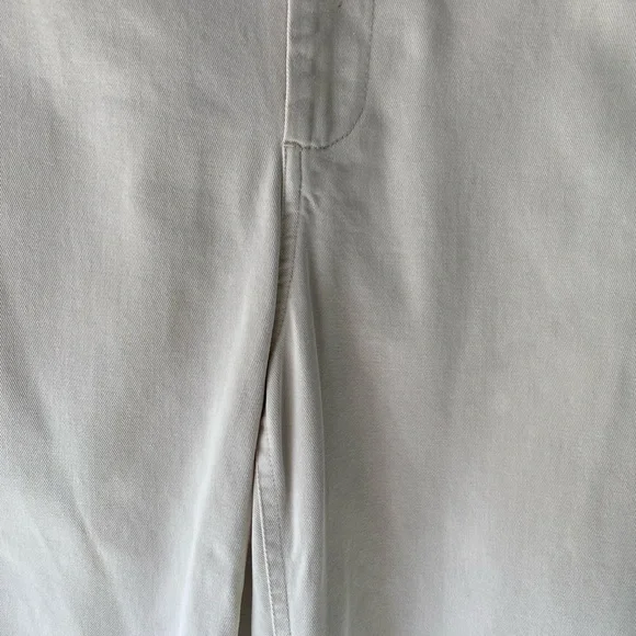 Apiece Apart Merida High Waist Wide Leg Crop Pants Khaki Cotton Size 6 | Minimal - Picture 9 of 15